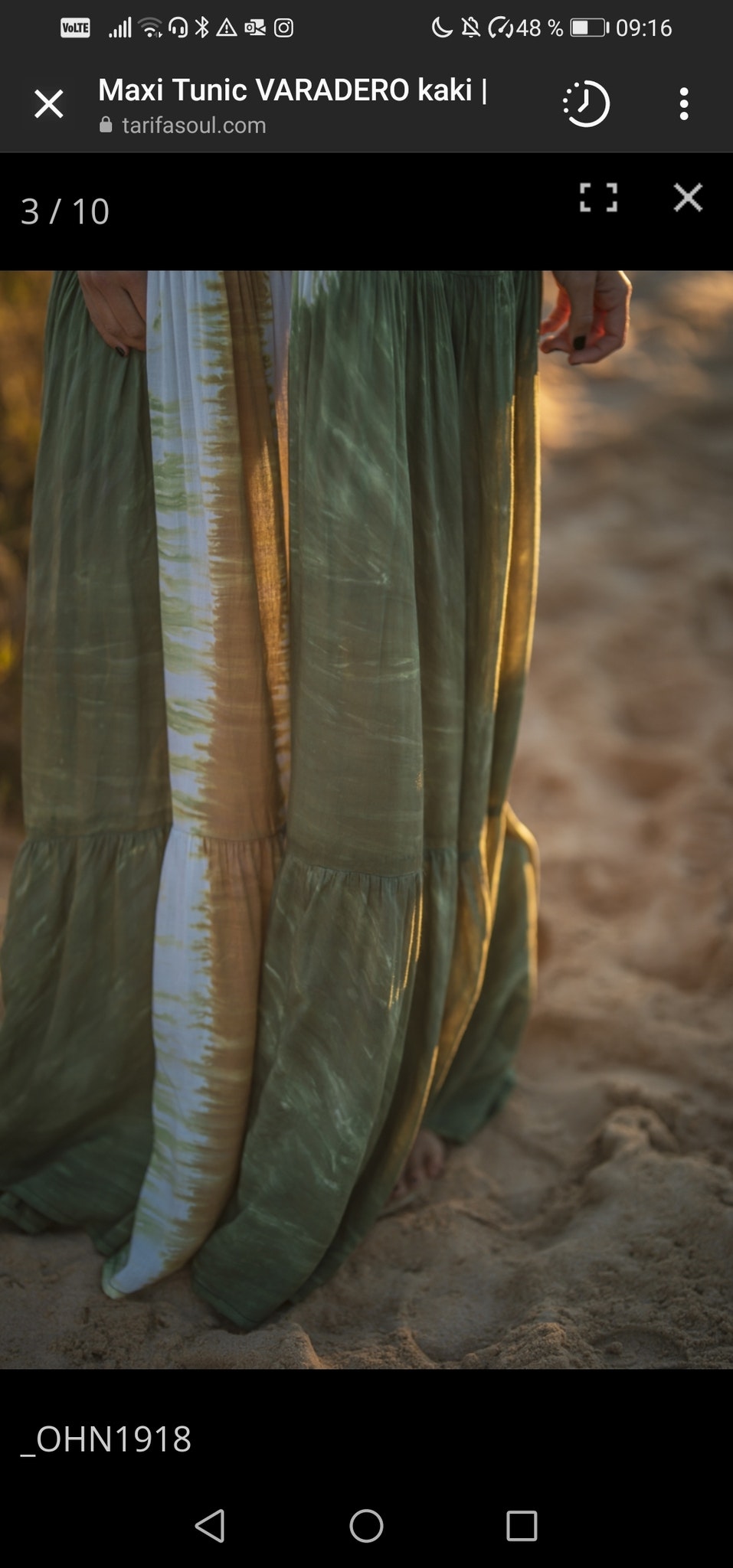 MAXI DRESS VARADERO ARMY