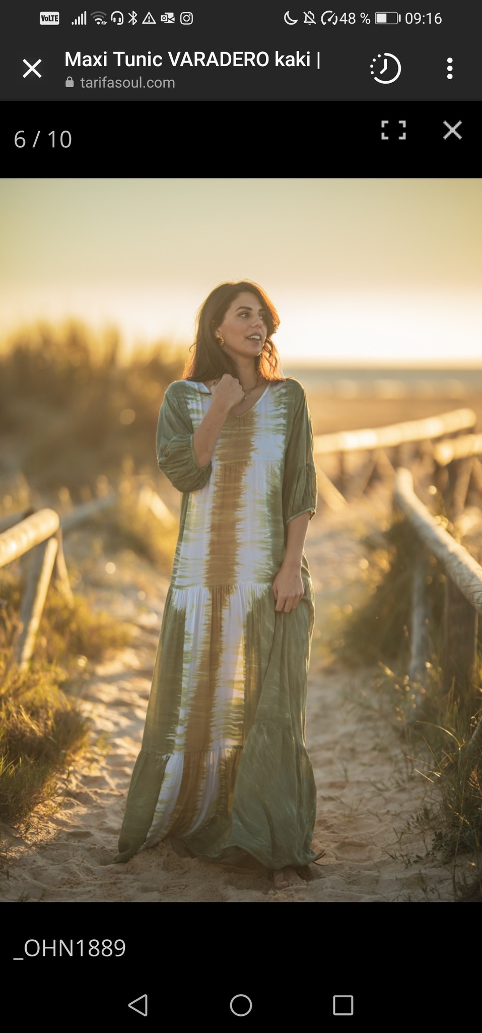 MAXI DRESS VARADERO ARMY