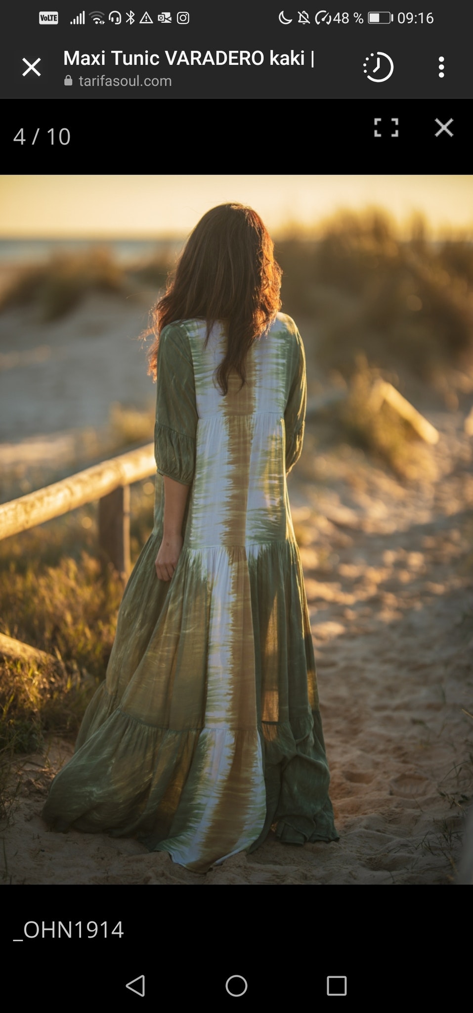 MAXI DRESS VARADERO ARMY