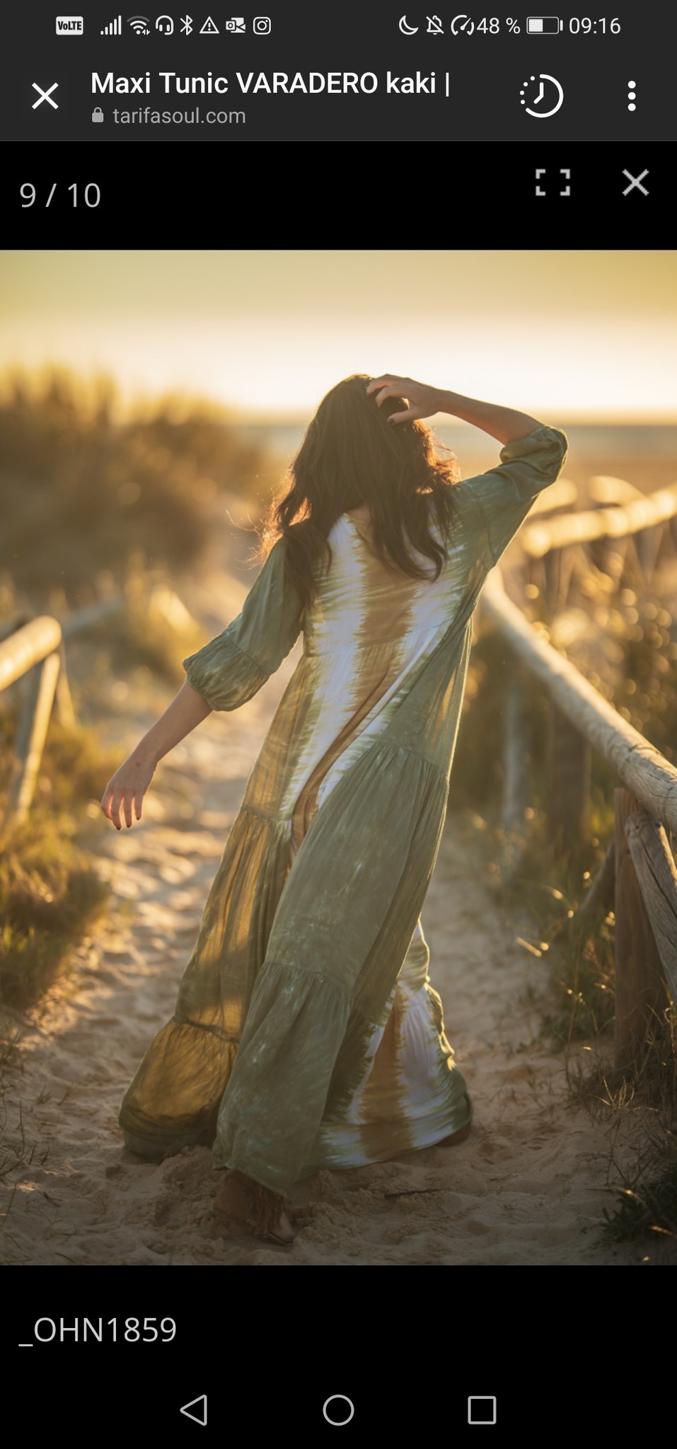 MAXI DRESS VARADERO ARMY
