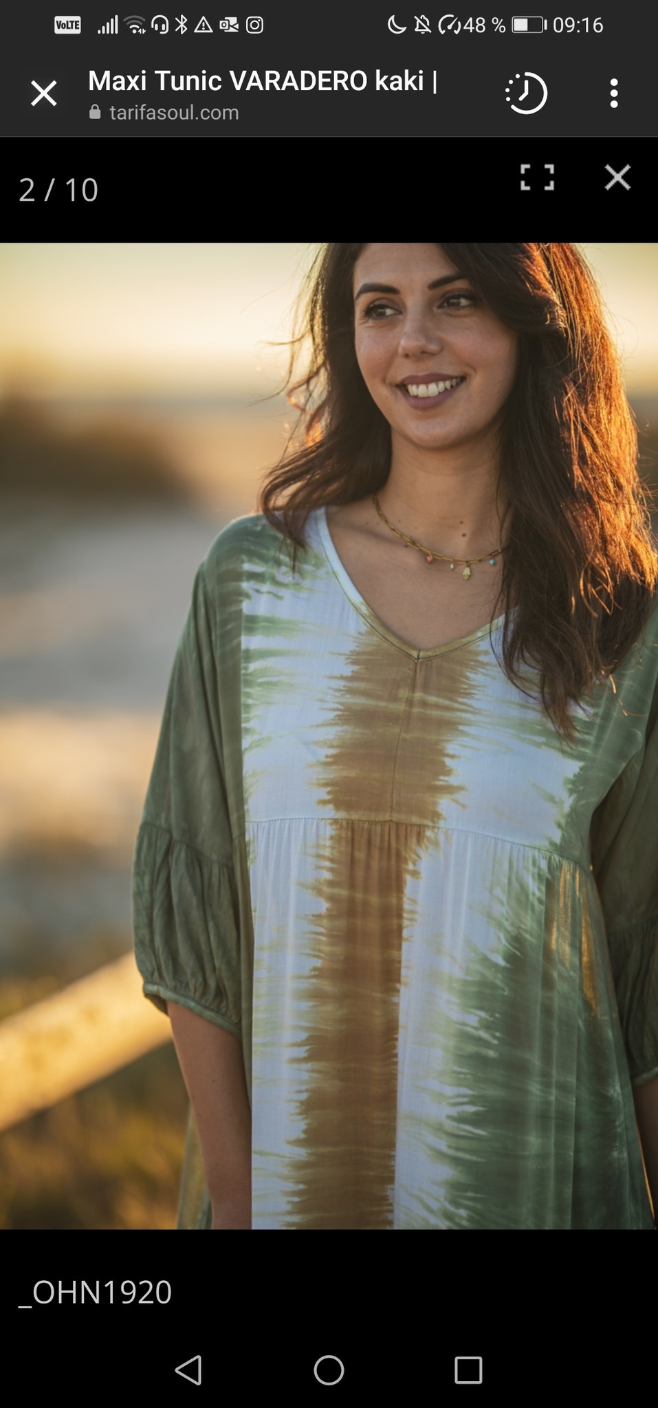 MAXI DRESS VARADERO ARMY