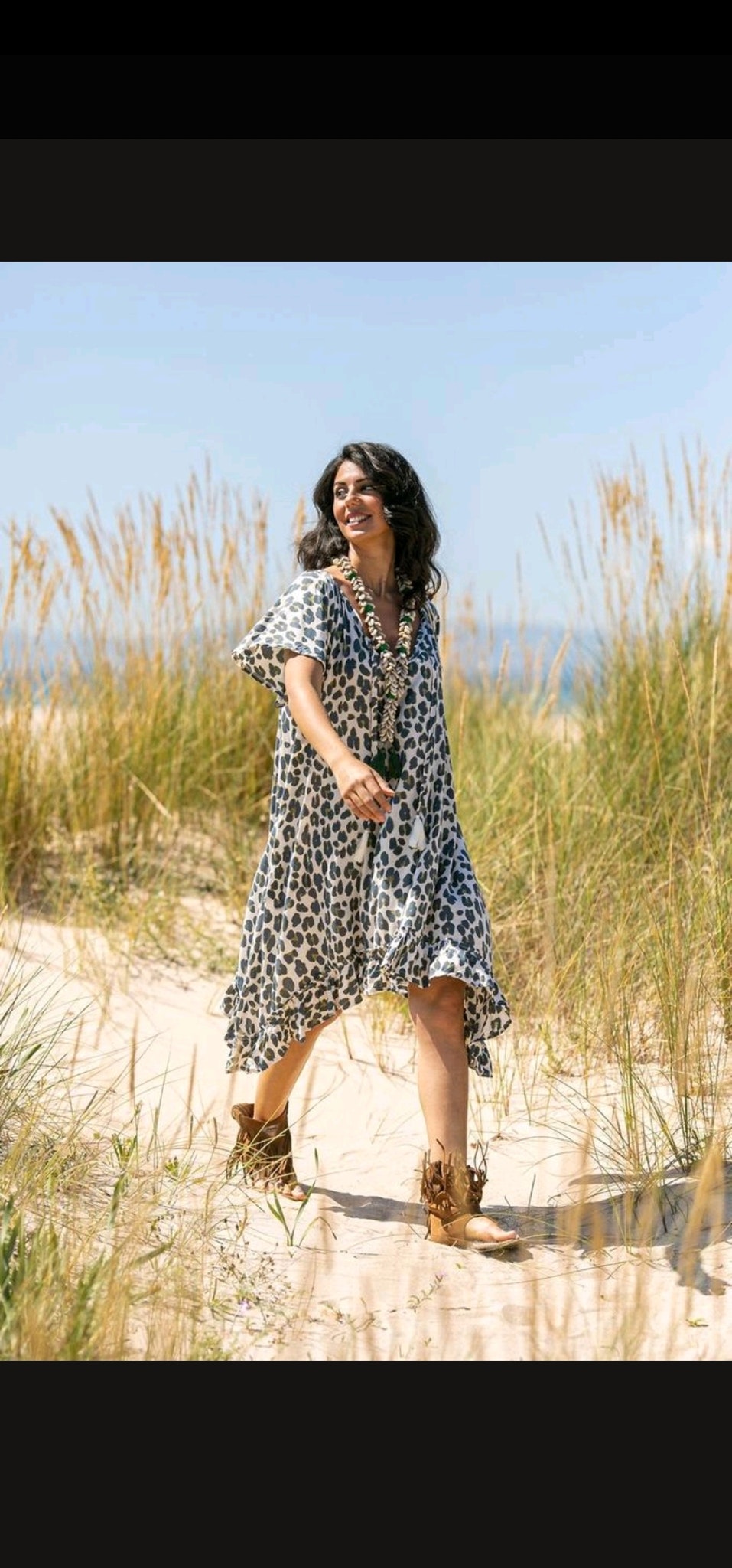 DRESS MARIE LEOPARD