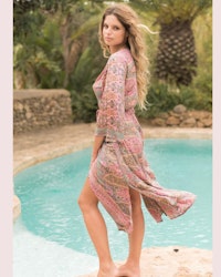 Silk Kimono pink