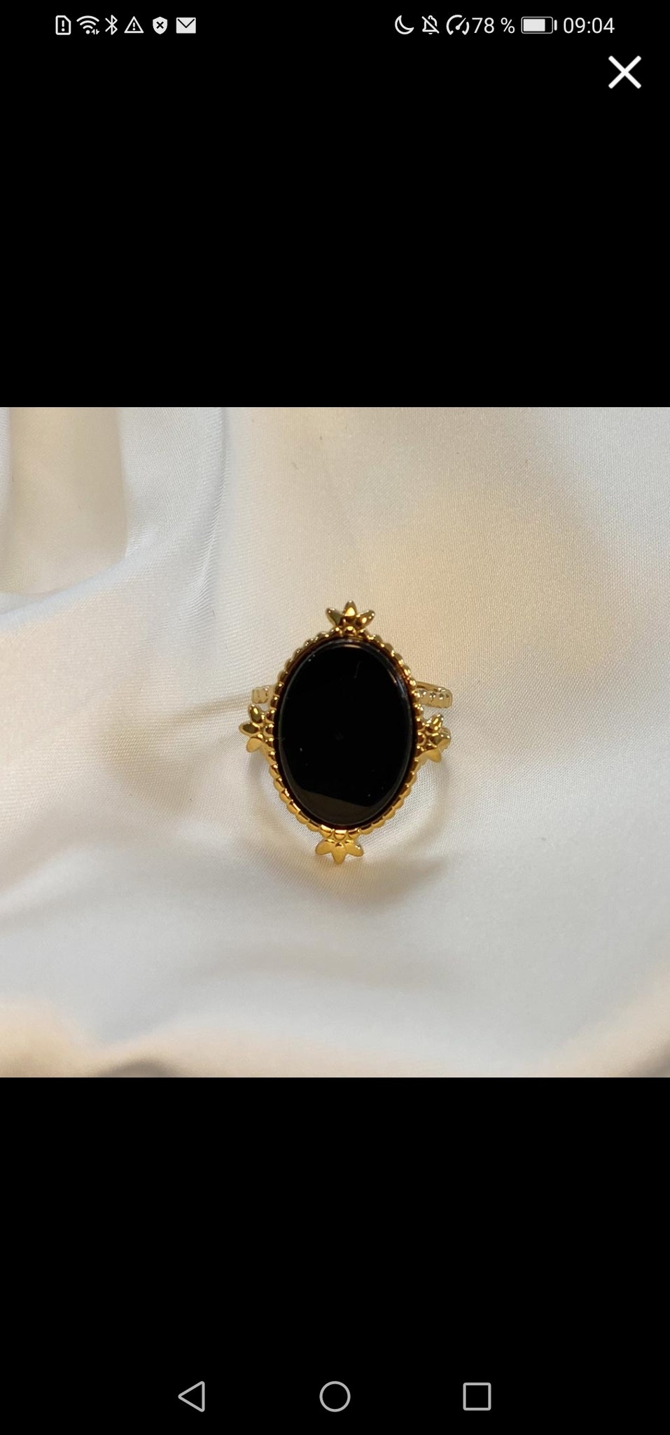 Ring med onyx