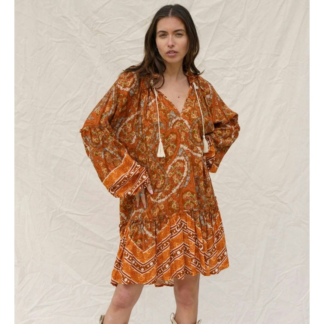 DRESS BOHO ROSE