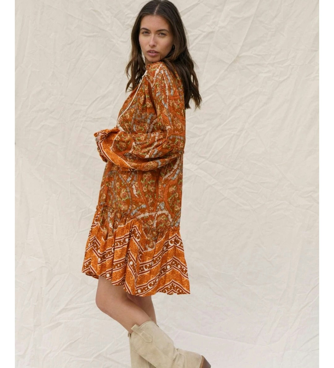 DRESS BOHO ROSE