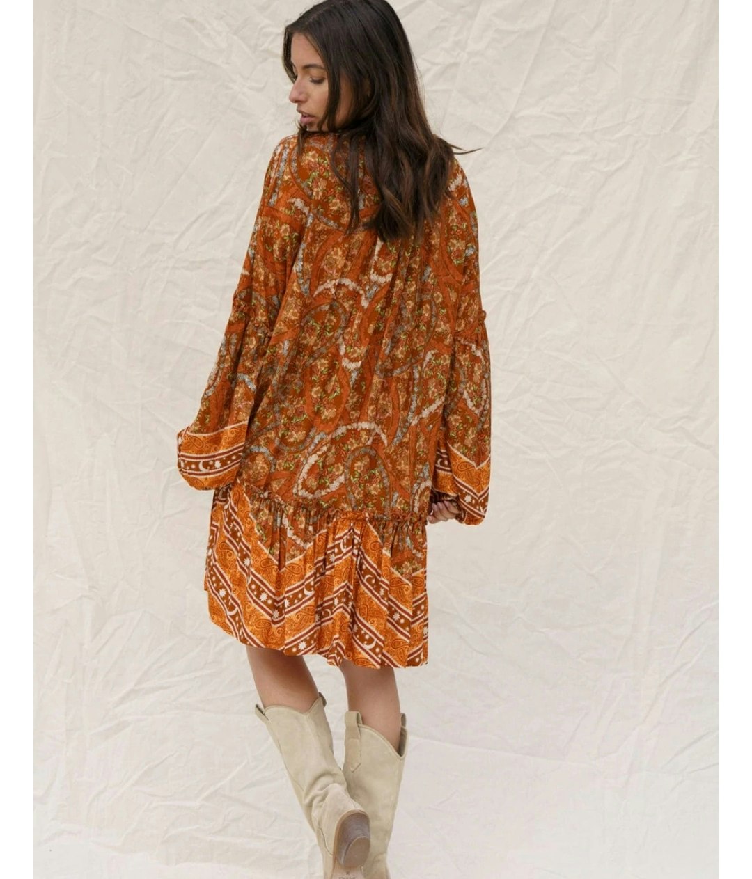DRESS BOHO ROSE