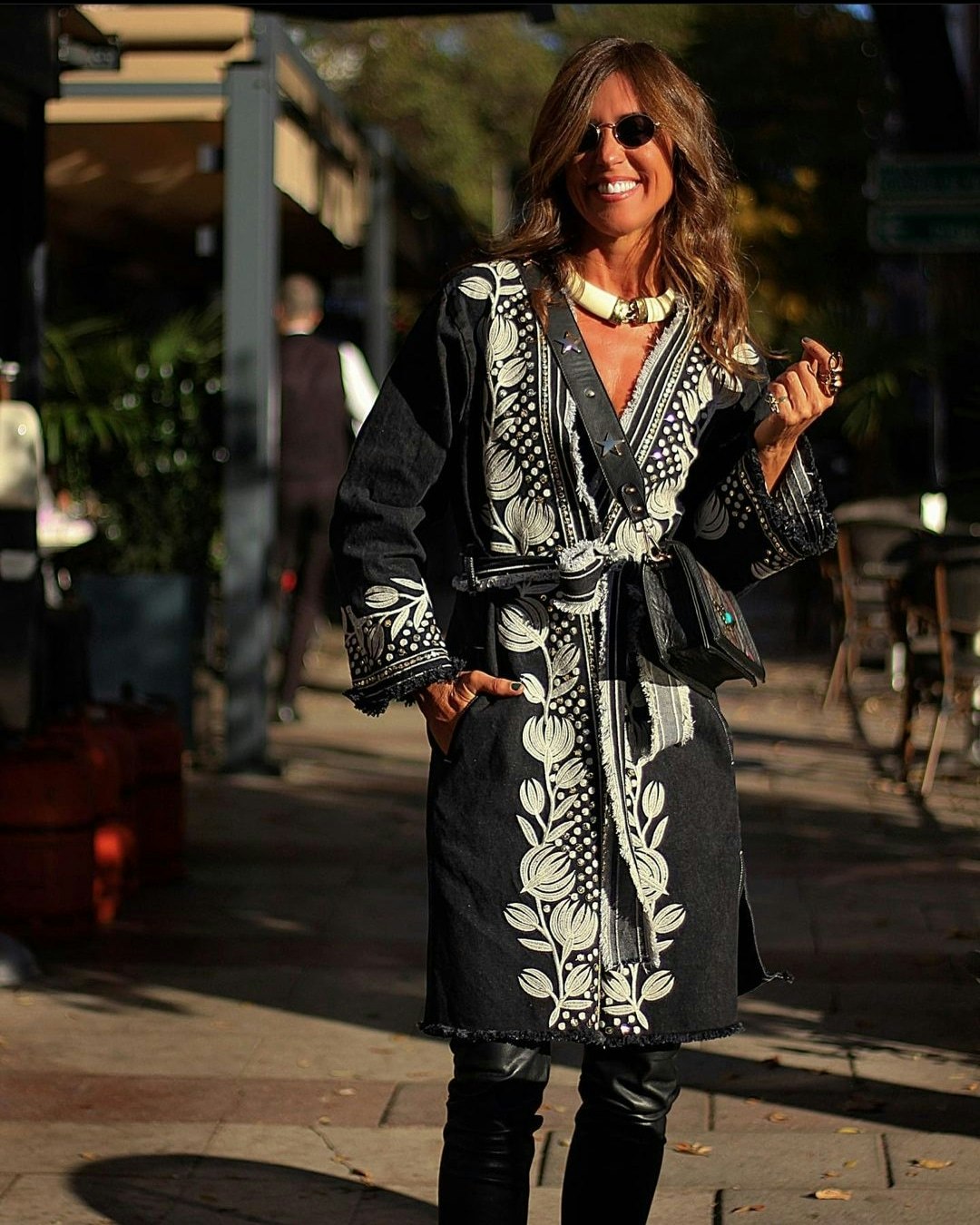 JEANS KIMONO