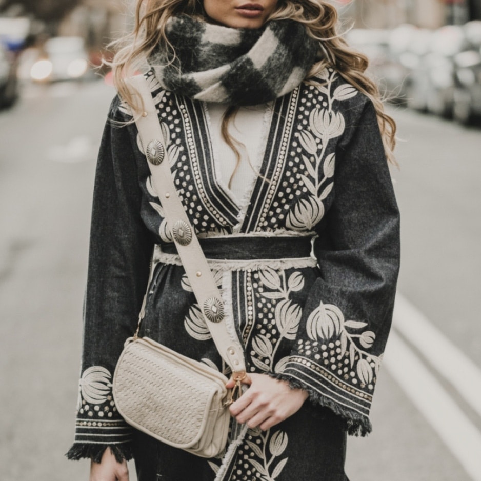 JEANS KIMONO