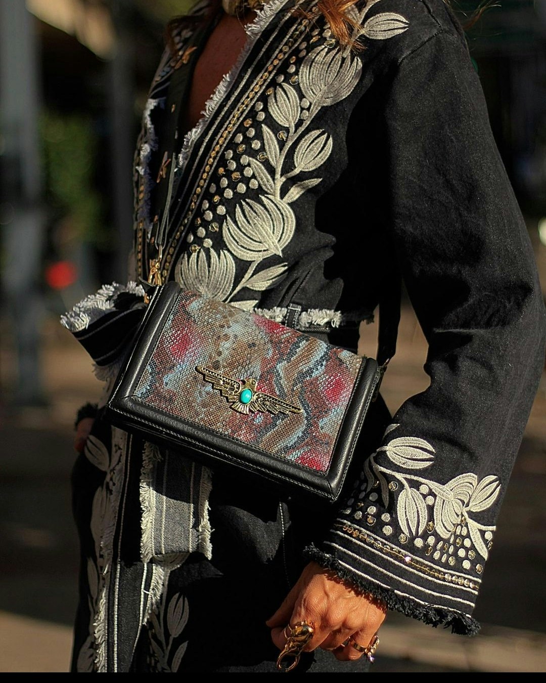 JEANS KIMONO