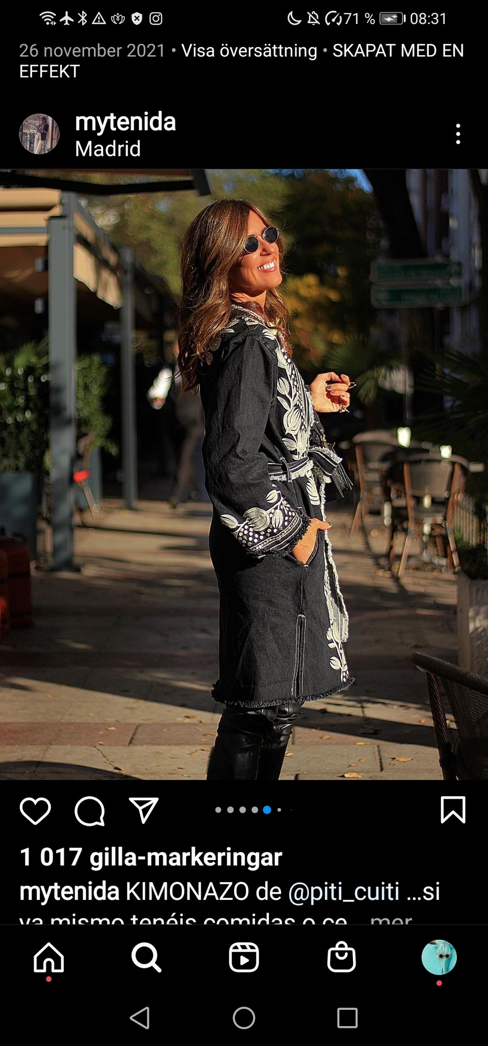 JEANS KIMONO
