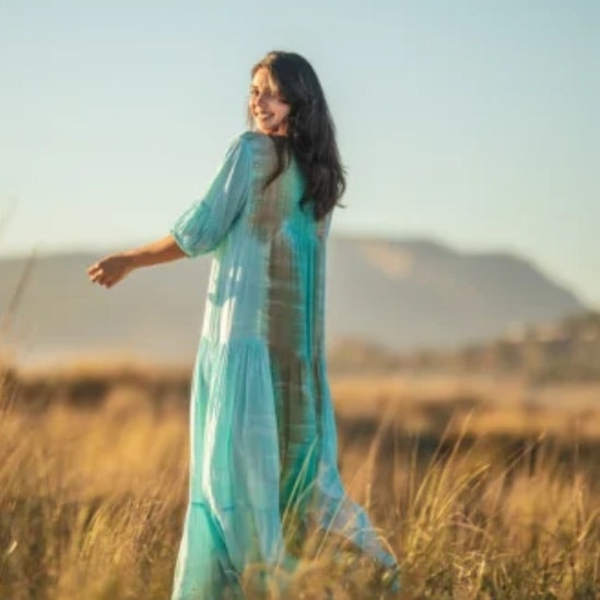 MAXI DRESS VARADERO MINT