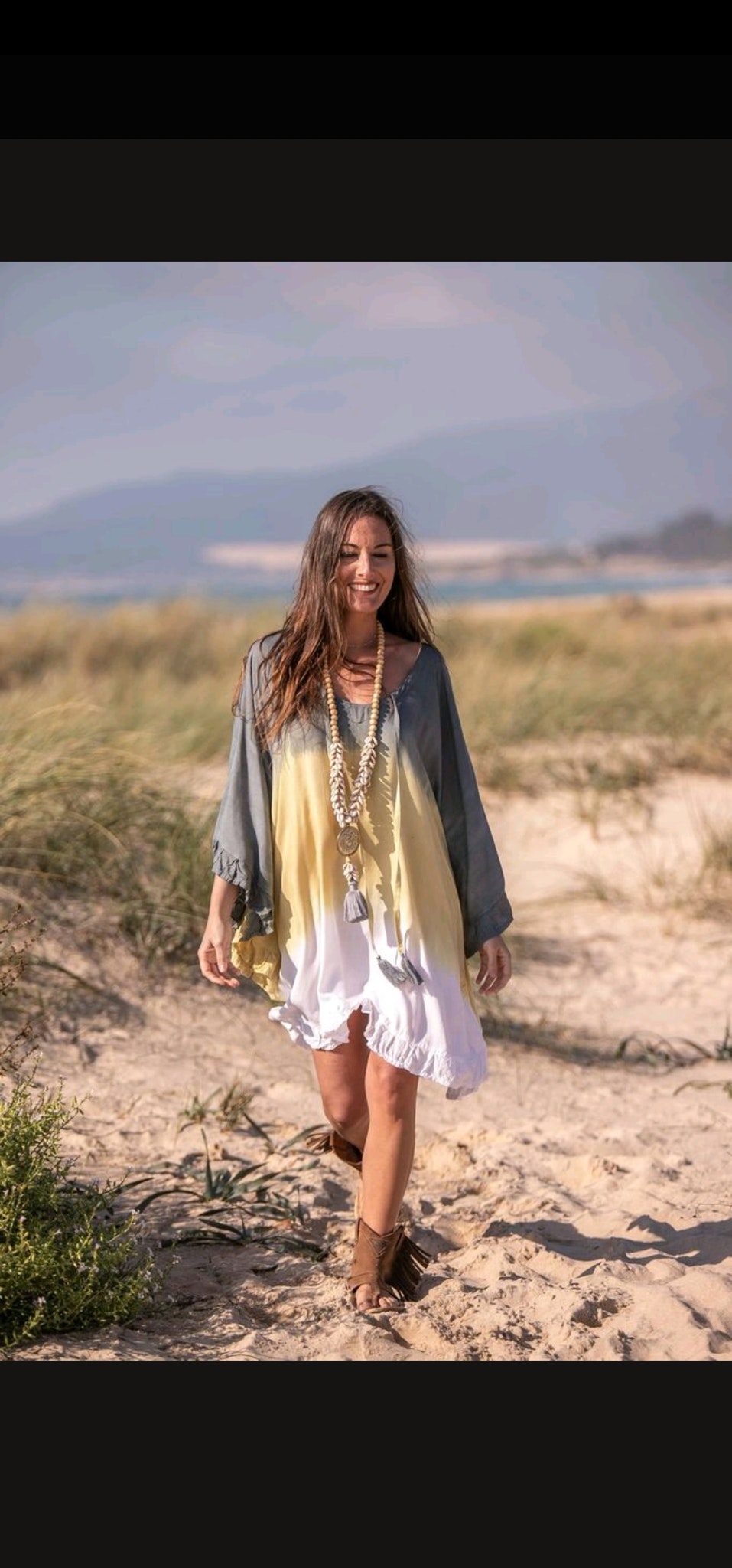 KAFTAN MENORCA YELLOW