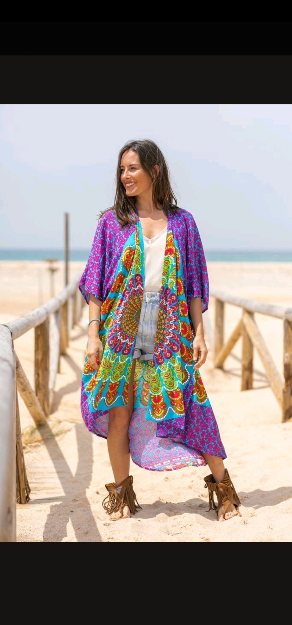 KIMONO IBIZA GREEN