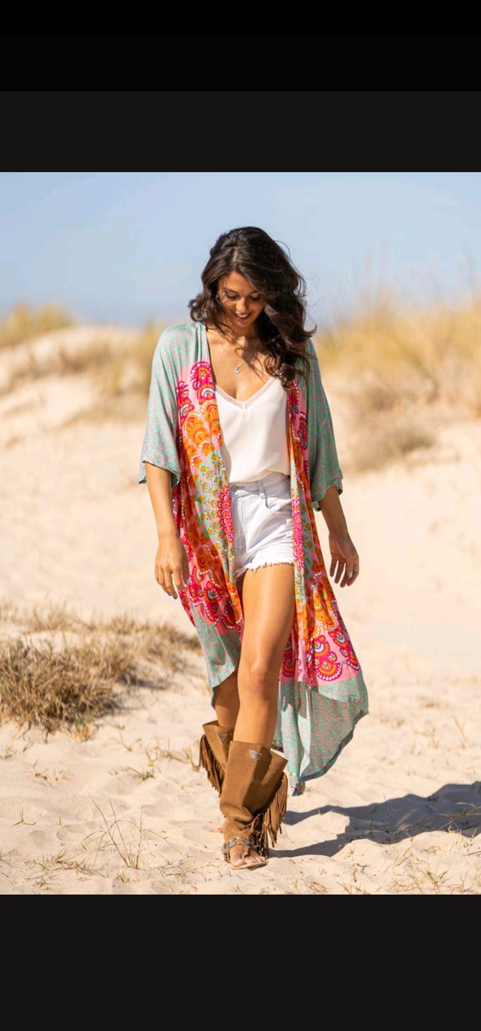 KIMONO IBIZA PINK
