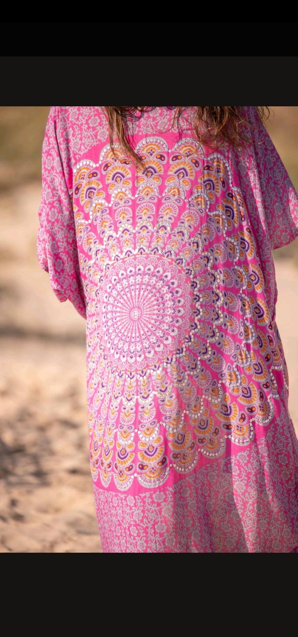 KIMONO IBIZA FUCSIA