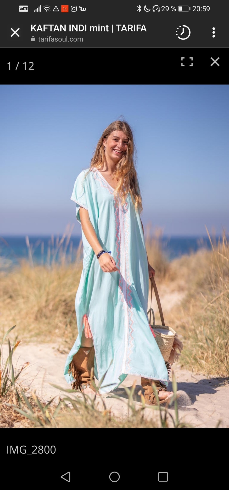 KAFTAN INDI MINT