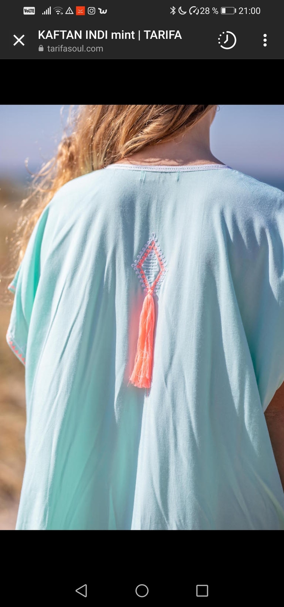 KAFTAN INDI MINT