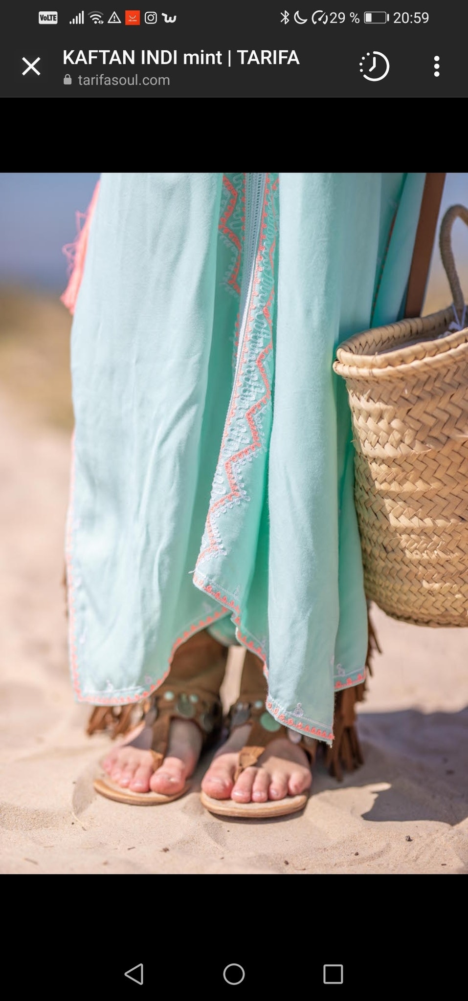 KAFTAN INDI MINT