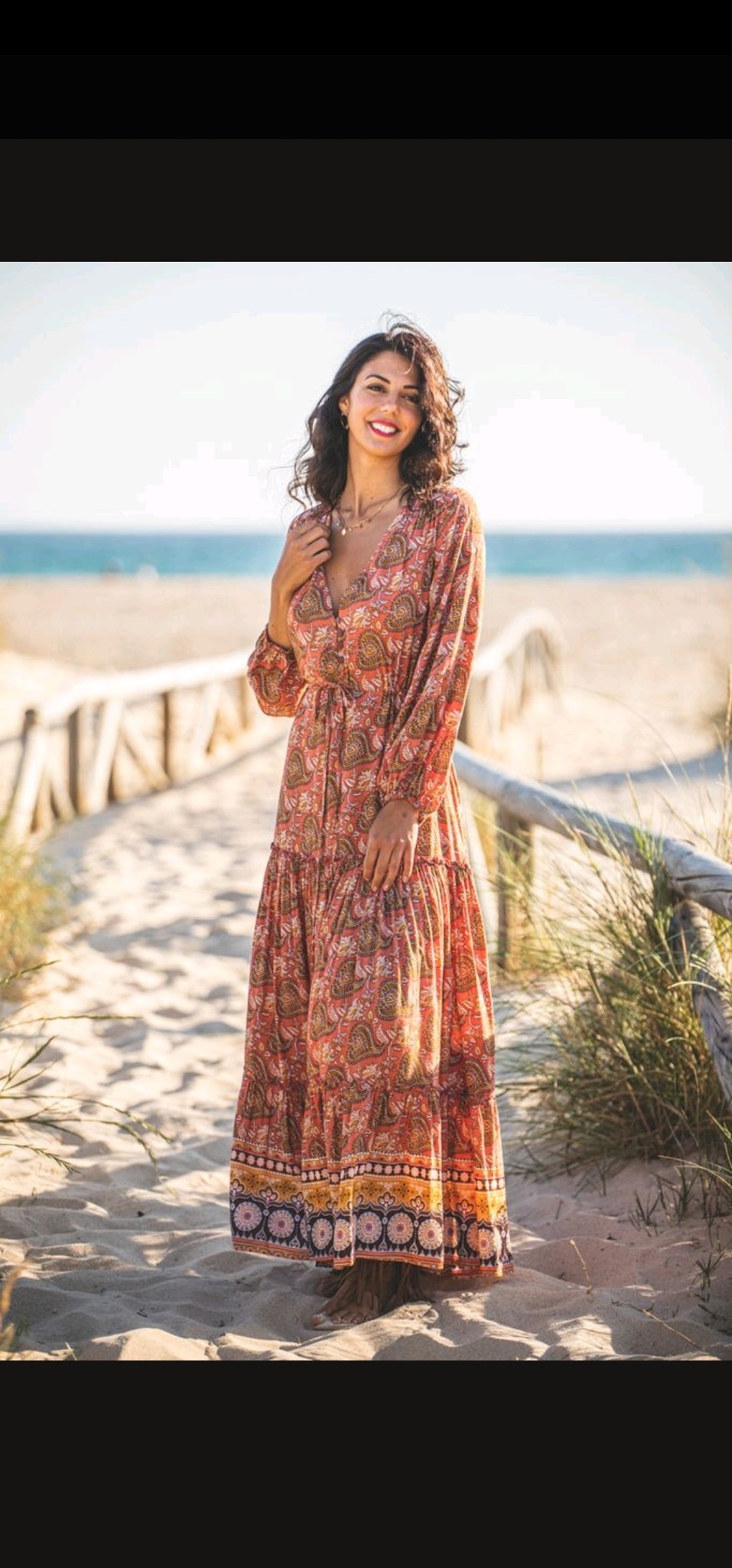 DRESS ENZO  MAXI