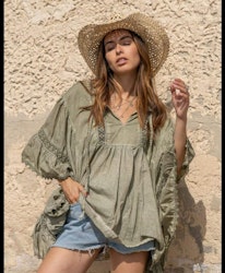 BLOUSE OLIV