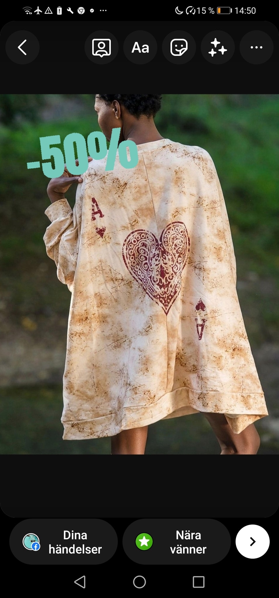 Maxi sweetshirt