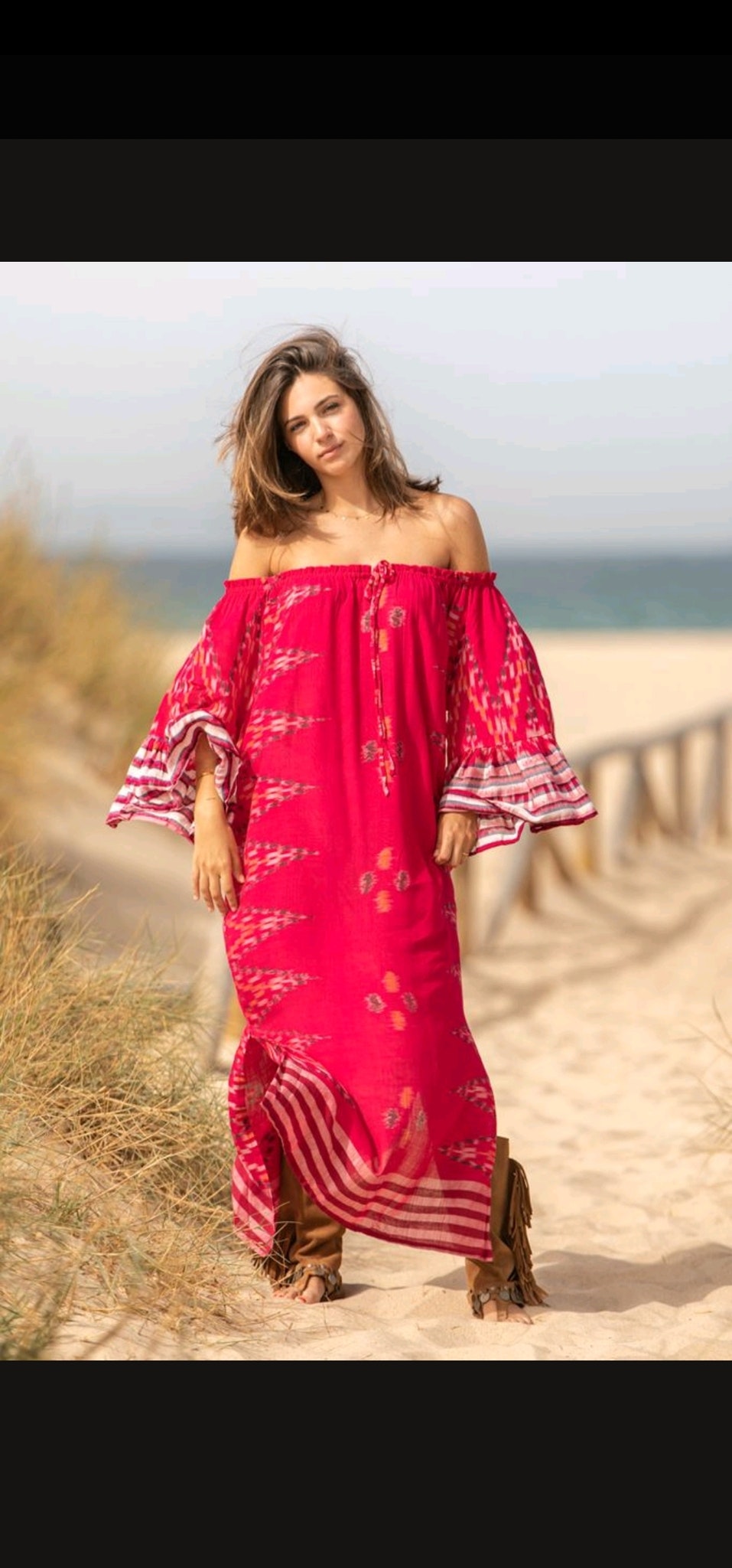 DRESS TULUM FUCSIA
