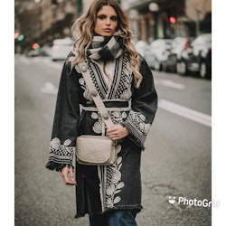 KIMONO DENIM BLACK