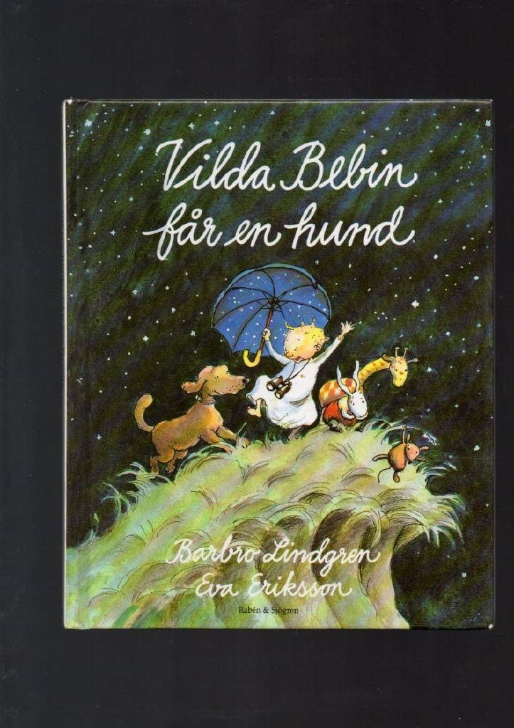 Vilda bebin får en hund av Barbro Lindgren