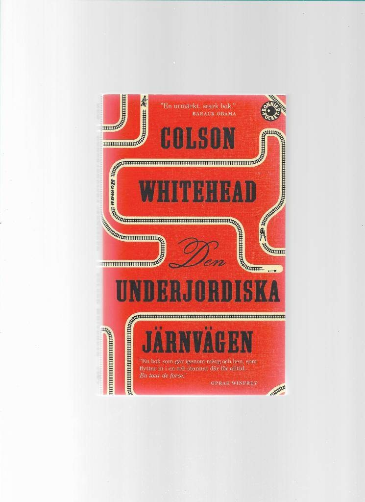 Den underjordiska järnvägen av Whitehead Colson