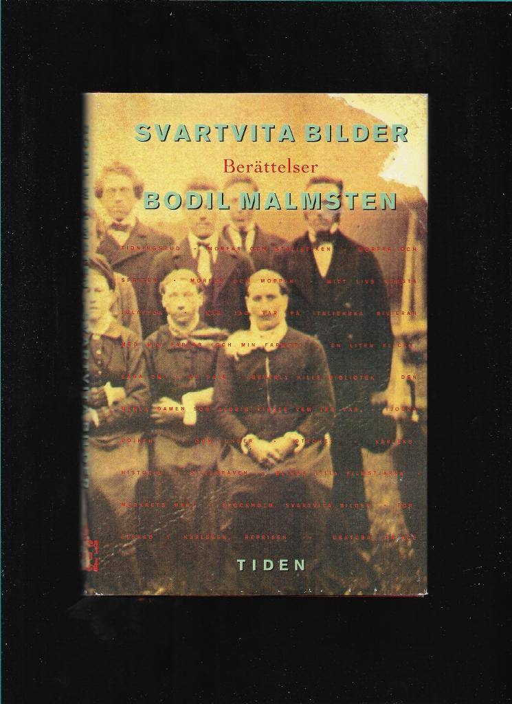 Svartvita bilder av Malmsten Bodil