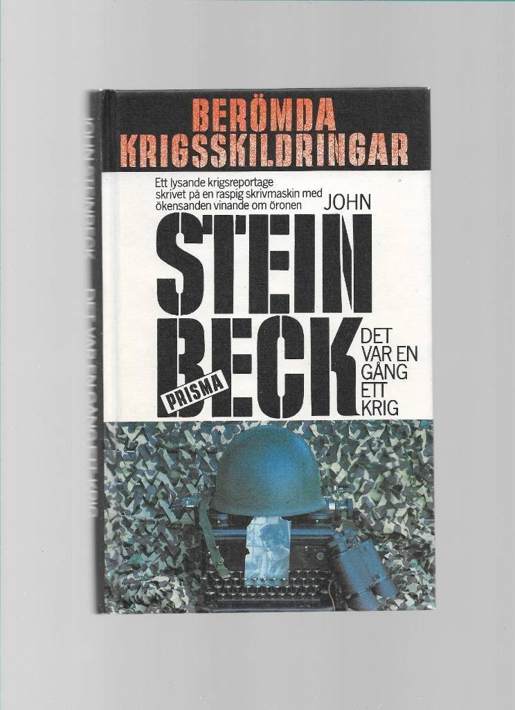 Det var en gång ett krig av Steinbeck,  John