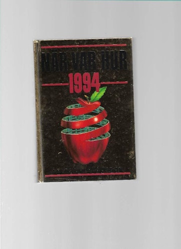 När Var Hur 1994 av Himmelstedt Bernt (red)