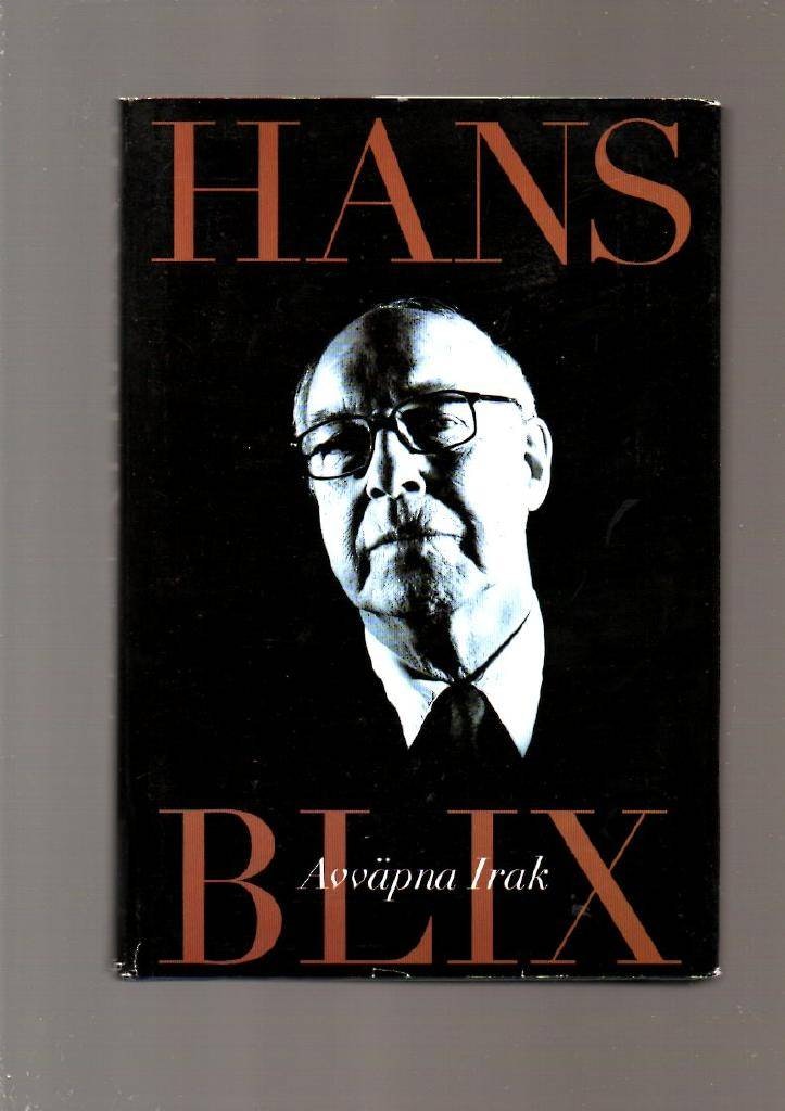 Avväpna Irak av Blix Hans