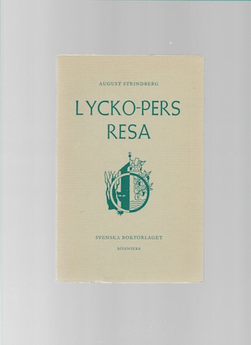 Lycko-Pers resa  av Strindberg August