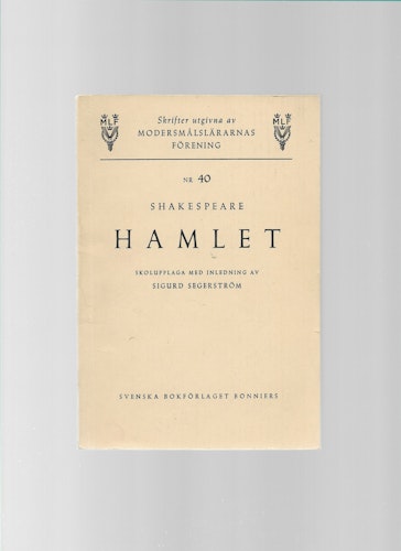 Hamlet av Shakespeare William