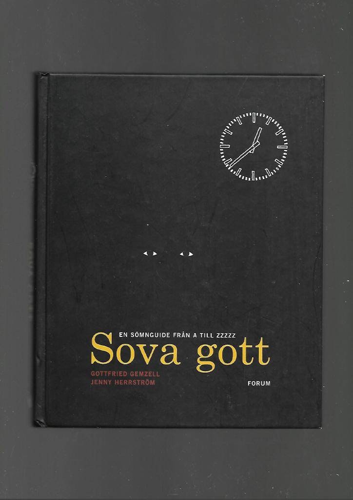 Sova gott. En sömnguide från A till ZZZZ av Gemzell Gottfried & Herrström Jenny