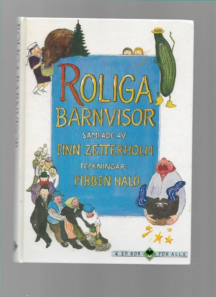Roliga barnvisor [Musiktryck] av Zetterholm,  Finn (red)