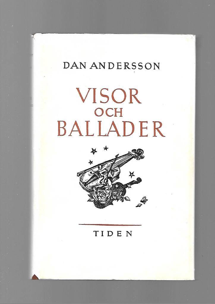 Visor och ballader av Andersson Dan