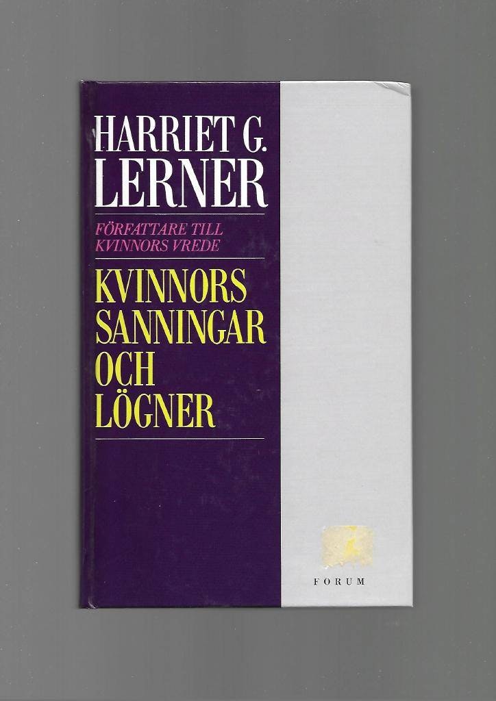 Kvinnors sanningar och lögner av Lerner Harriet