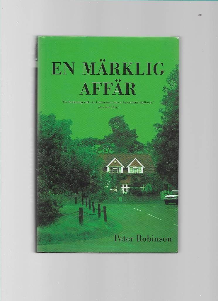 En märklig affär av Robinson Peter