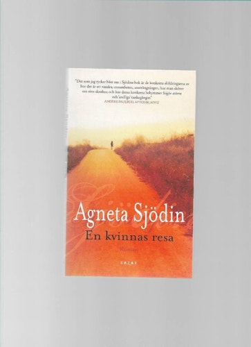 En kvinnas resa av Sjödin Agneta