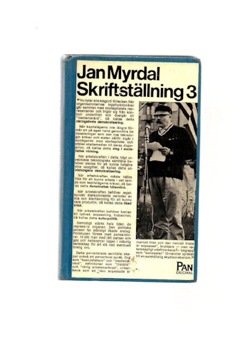 Skriftställning 3 av Myrdal Jan