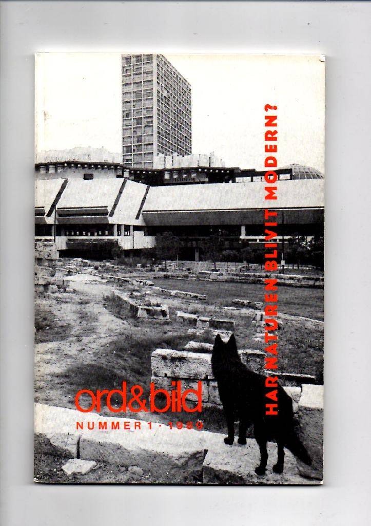 Ord&bild nr 1/89. Har naturen blivit modern? av Förlag