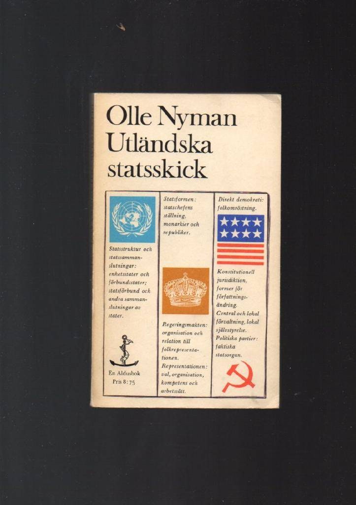 Utländska statsskick av Nyman Olle