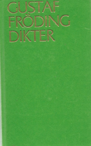 Dikter av Fröding Gustaf