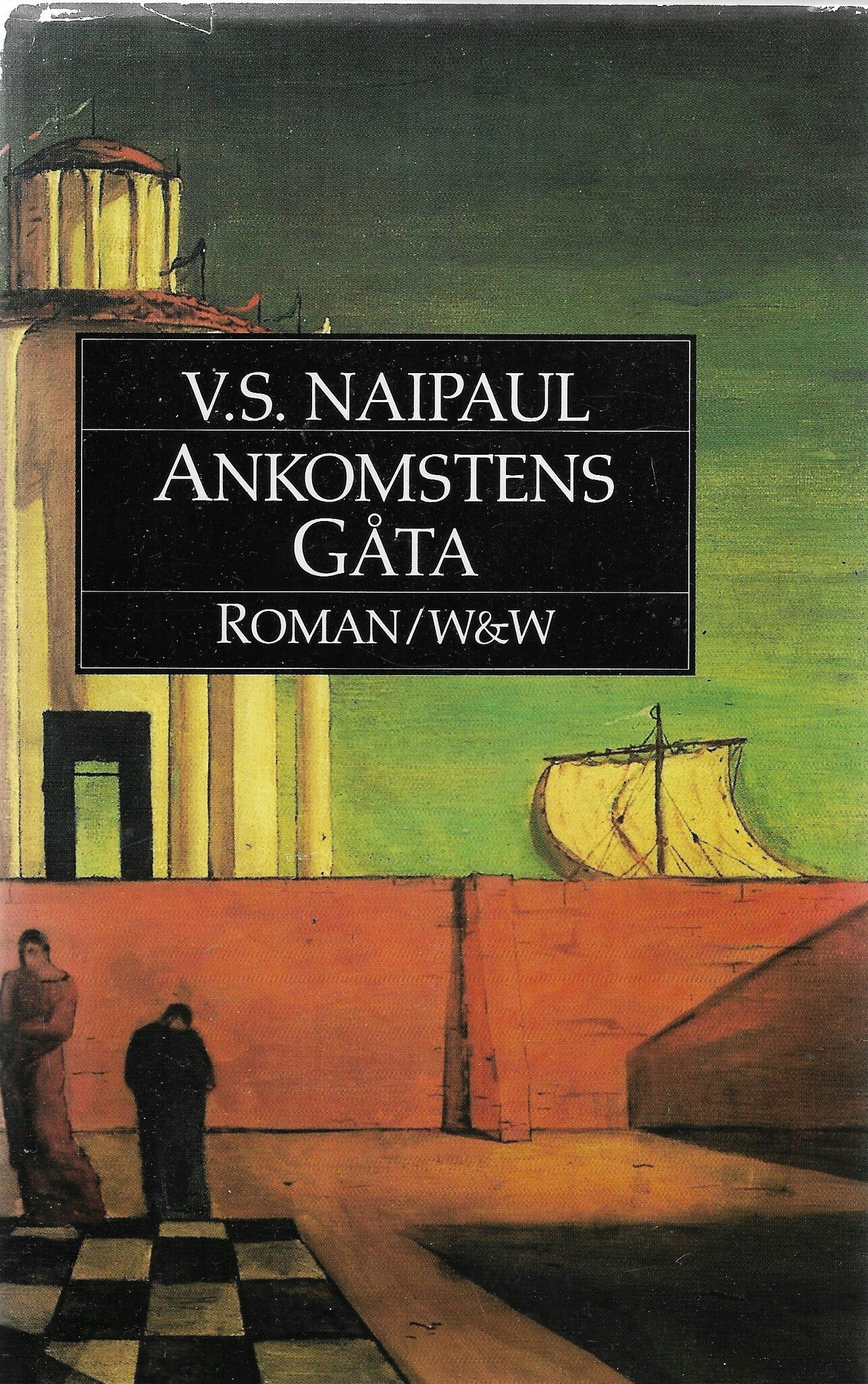 Ankomstens gåta : en roman i fem avsnitt av Naipaul, V. S.