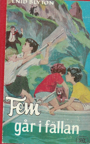 Fem går i fällan av Blyton Enid