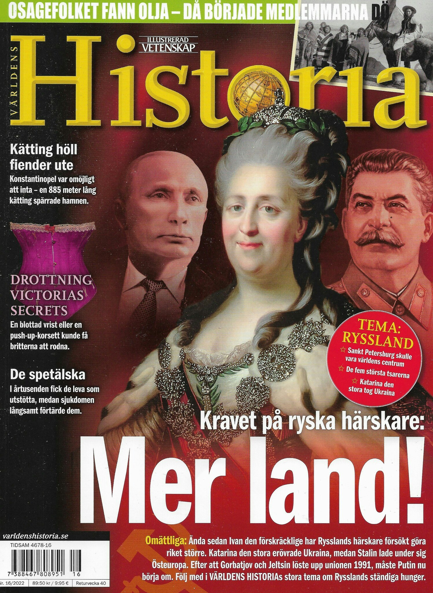 Världens historia 16/ 2022