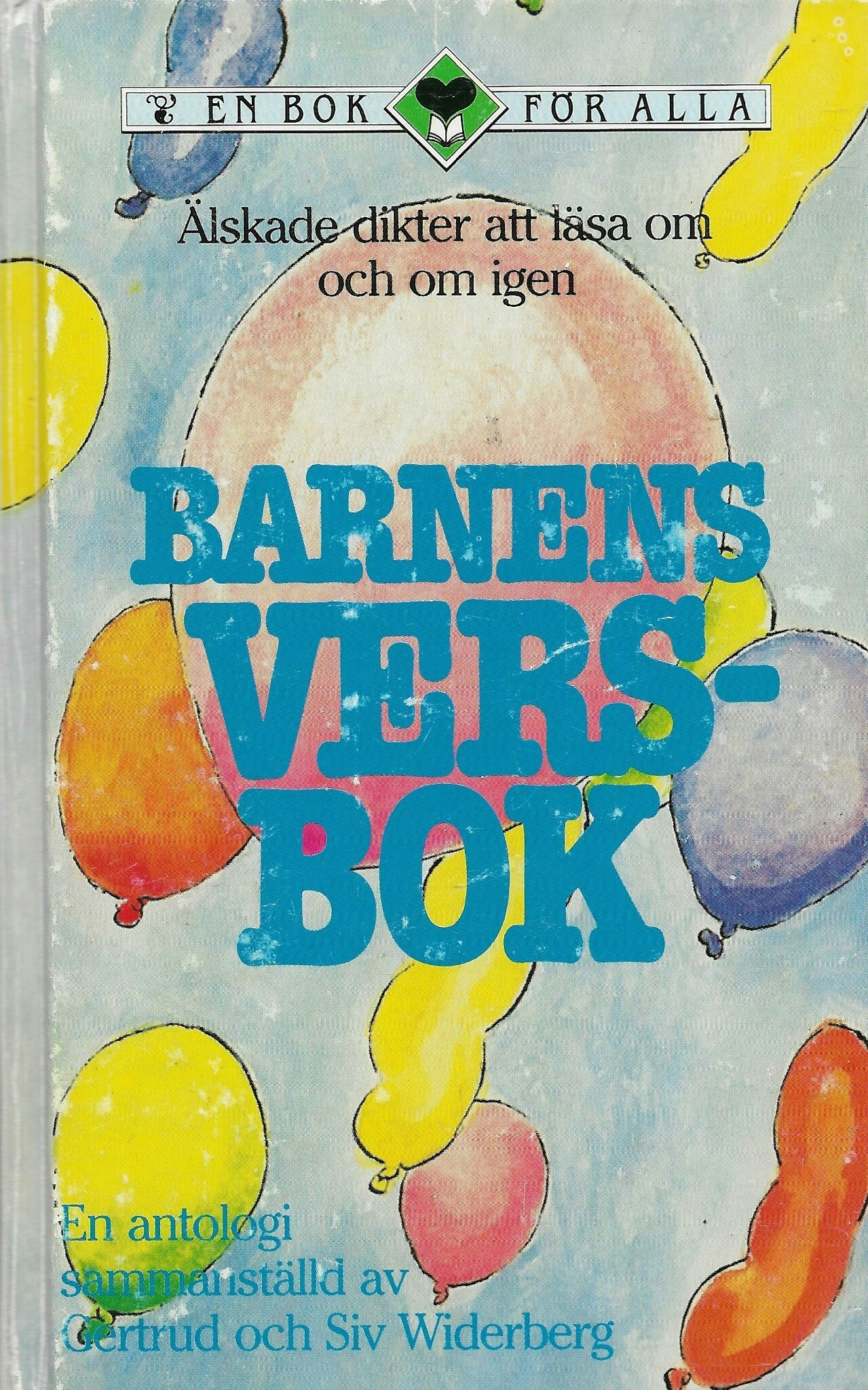 Barnens versbok av Gertrud o Siv Widerberg